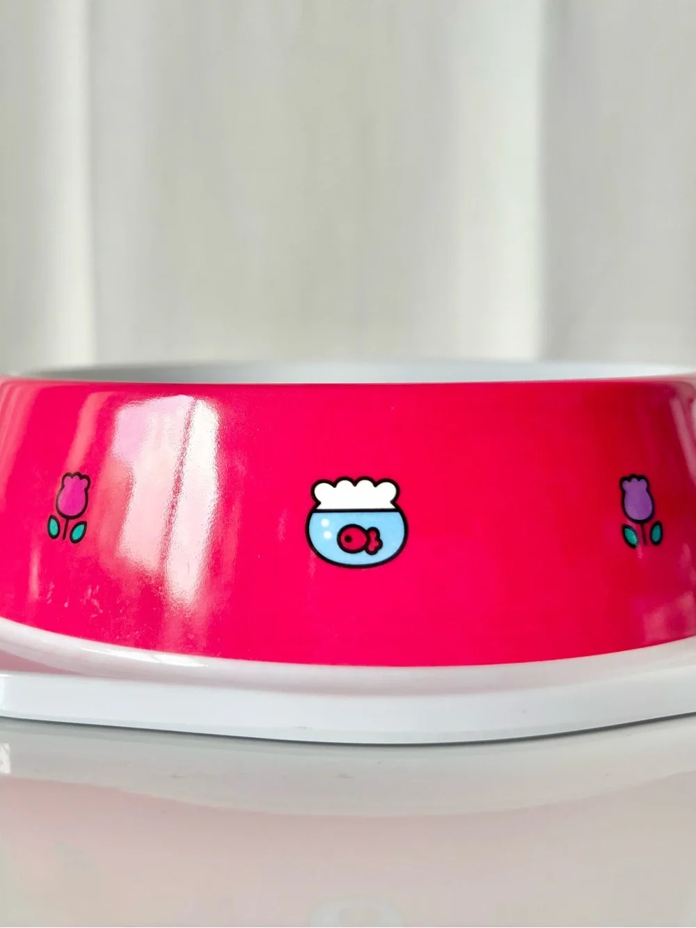 Hello Kitty Kawaii Pet Food Bowl Water Bowl Dog Bowl Cat Bowl NWT Japan Exclusiv